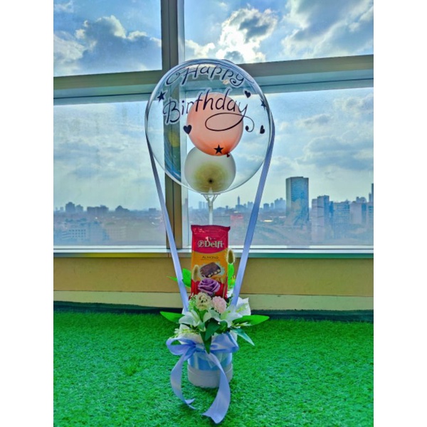 Jual Bloom Box Balon Birthday Gift Baby Shower Bingkisan Ulang Tahun ...