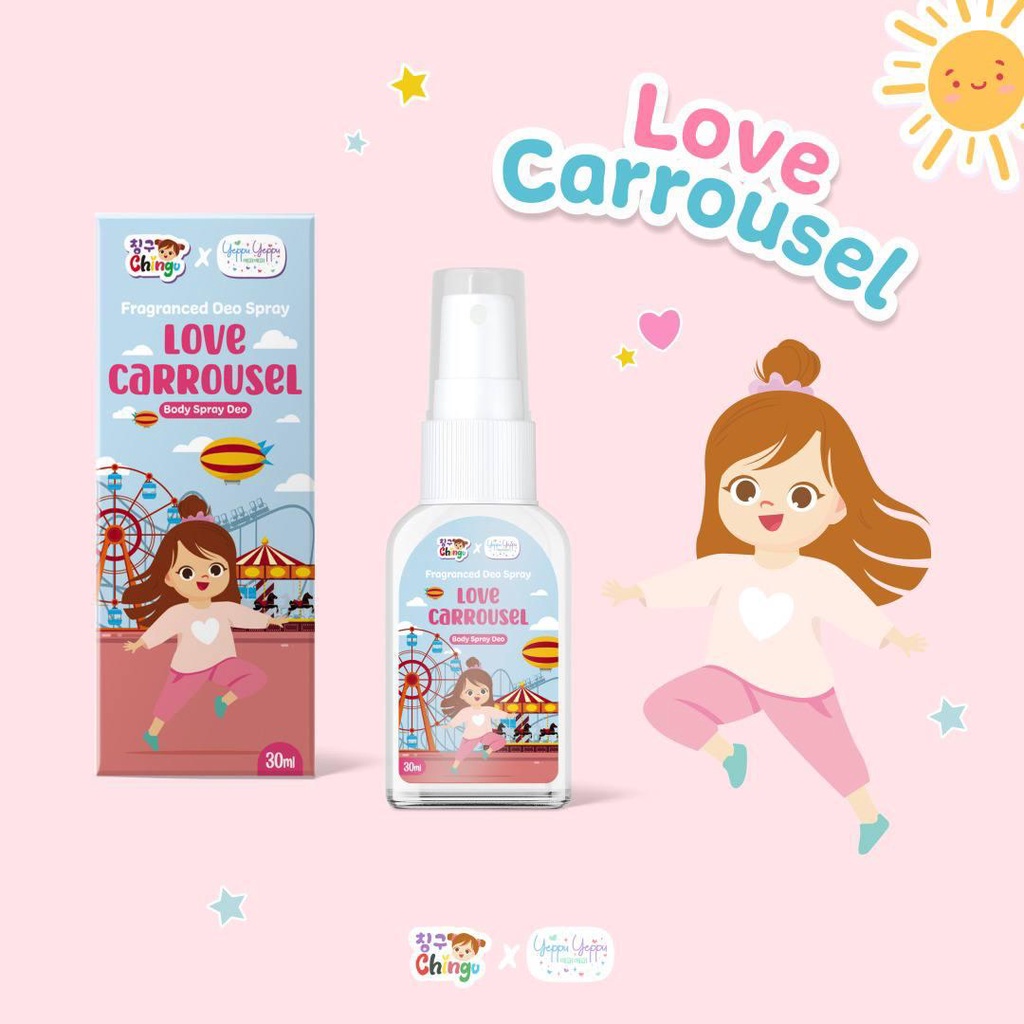 Jual READY Deo Spray Chingu by Kiyowo 30 ml Fragranced De Spray Chingu x Yeppu ORIGINAL Shopee
