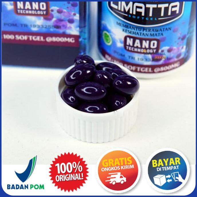 Jual OBAT MATA TERBAIK Limmata Sehat Mata Softgel Asli Original Obat ...