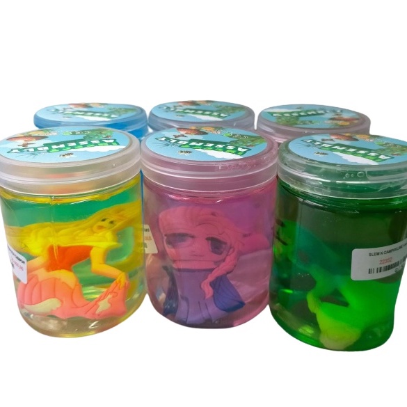 Jual [COD] Slime / clear slime warna / slime LOL / Princess (BULAT ...