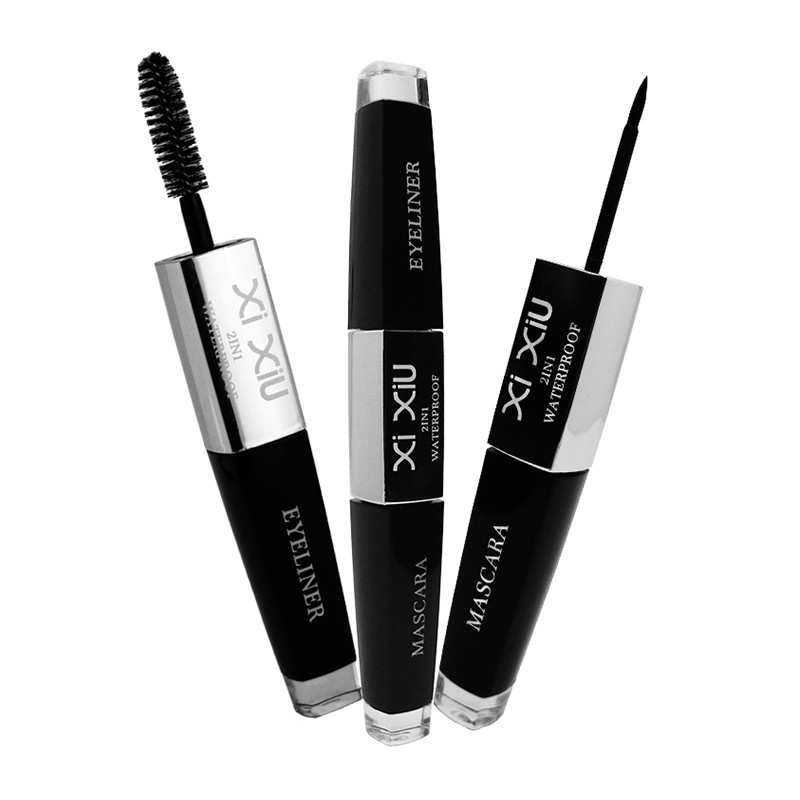 Jual (2in1) MASCARA DAN EYELINER 2in1 XI XIU TERbaru Shopee Indonesia