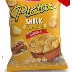 Jual Makanan Ringan Piattos Rasa Barbeque 35 g | Shopee Indonesia