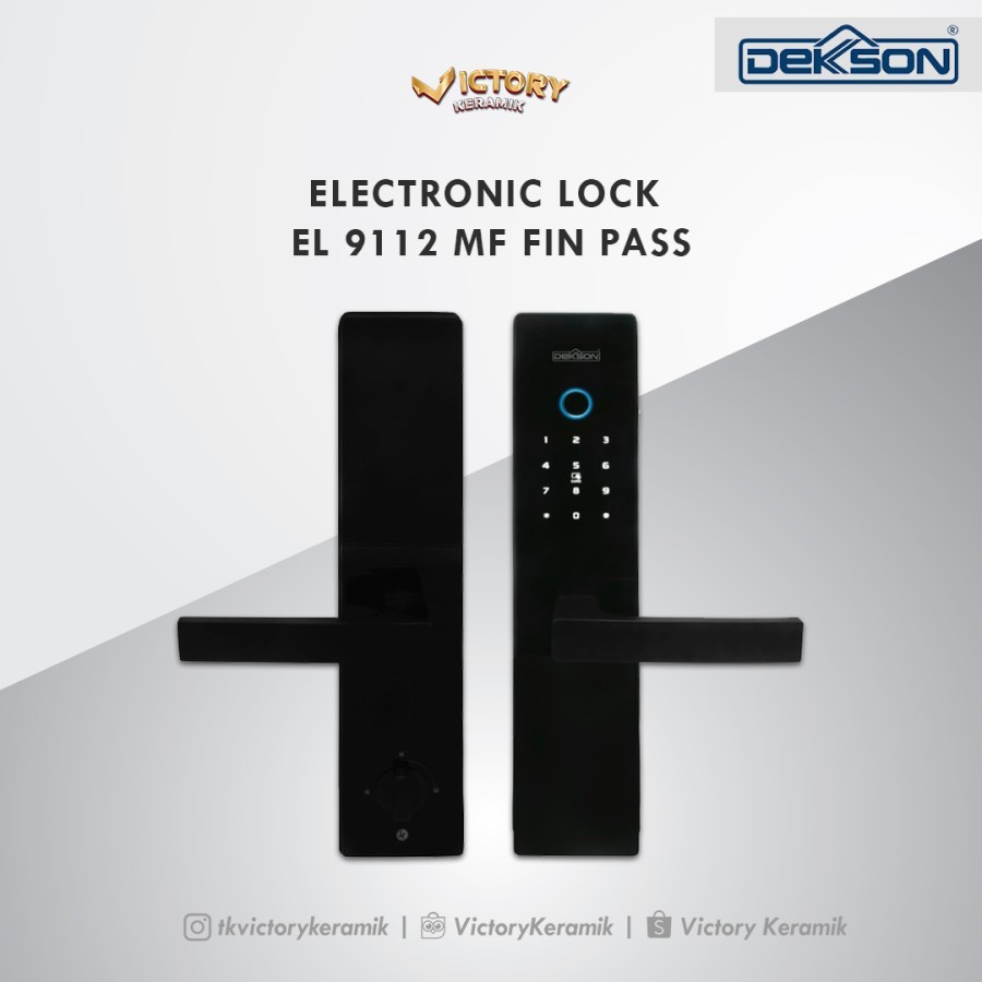 Jual Dekkson Smart Lock / Digital Lock / Electronic Lock / Kunci Pintu ...