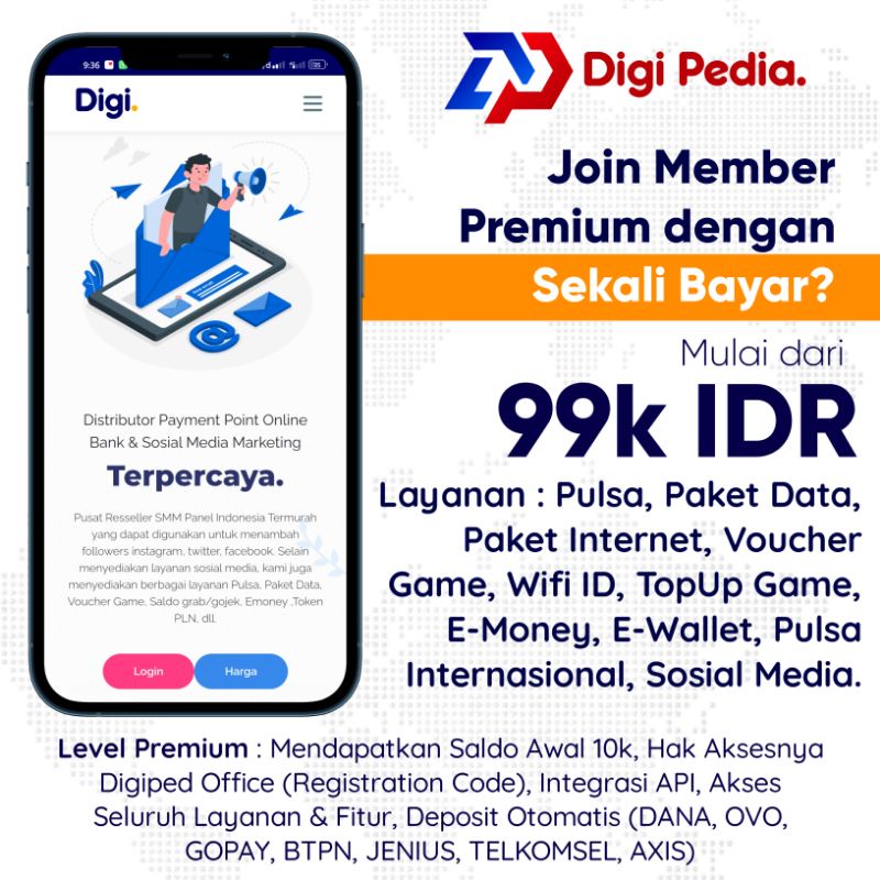 Produk Digi Pedia | Shopee Indonesia