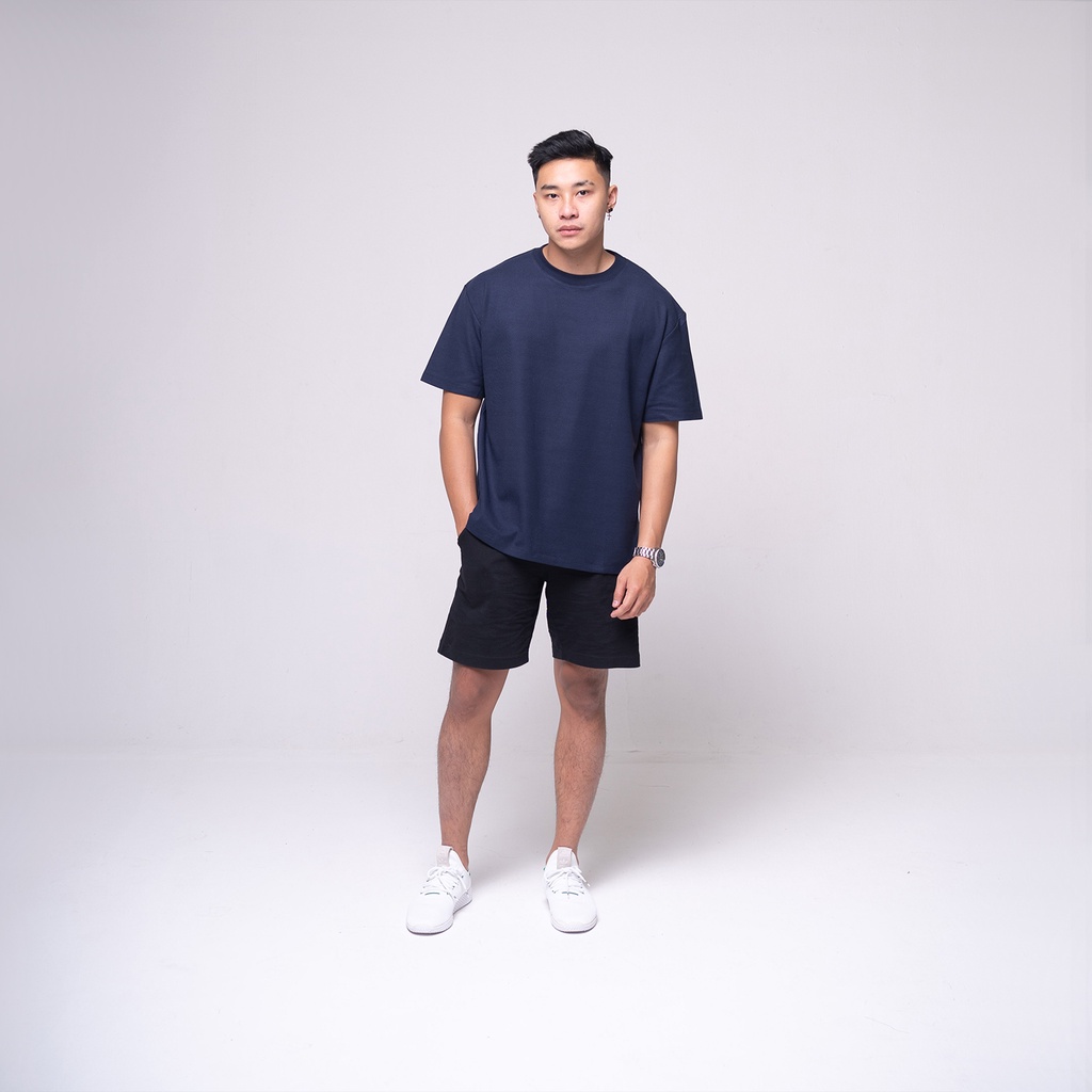 Jual ODS Classic Oversized T-shirt Navy Blue | Shopee Indonesia