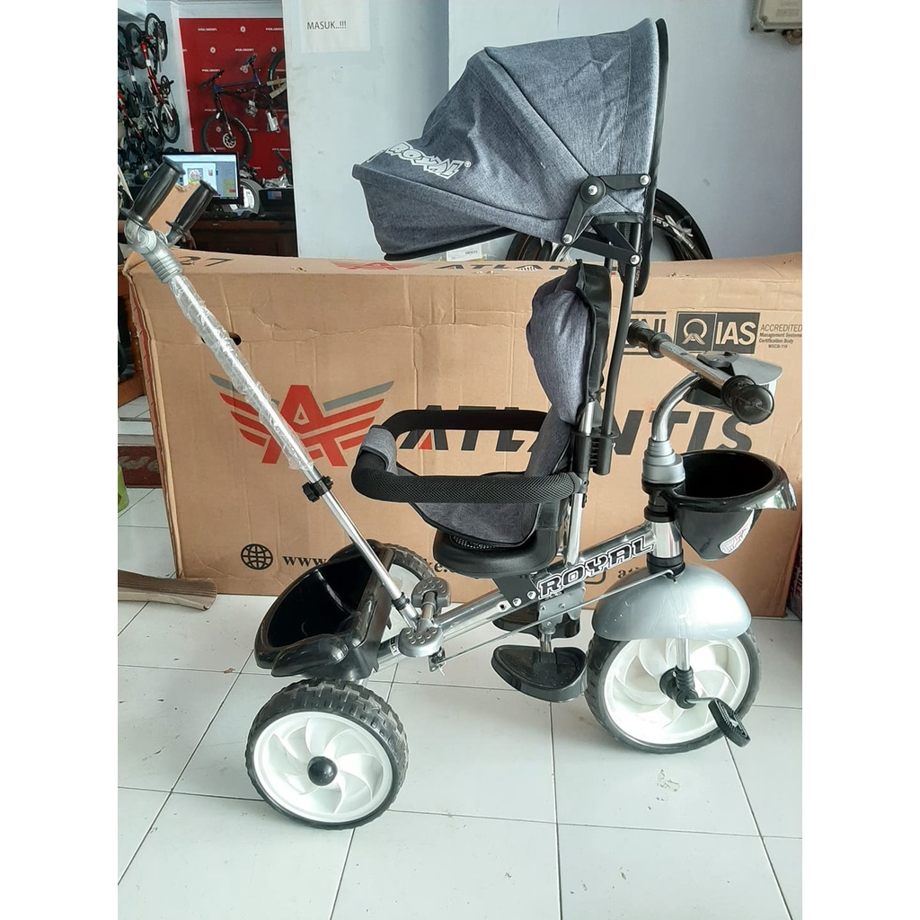 Jual SEPEDA ANAK RODA 3 / TRICYCLE ROYAL RY-6580/RY-8580 LAMPU-MUSIK ...