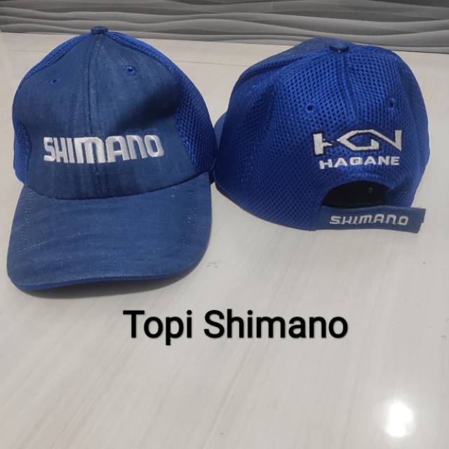 Jual TOPI PANCING / FISHING CAP SHIMANO HAGANE ORIGINAL - Kota