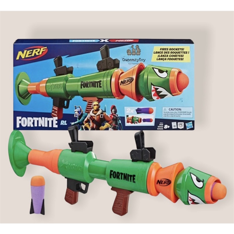 Jual NERF Fortnite Rl Blaster -- Fires Foam Rockets Original Hasbro ...