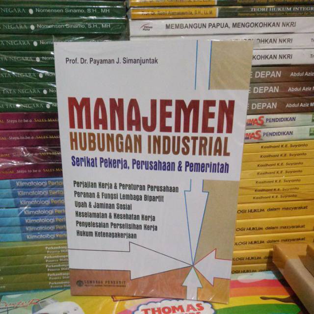 Jual Manajemen Hubungan Industrial.serikat Pekerja.perusahaan ...