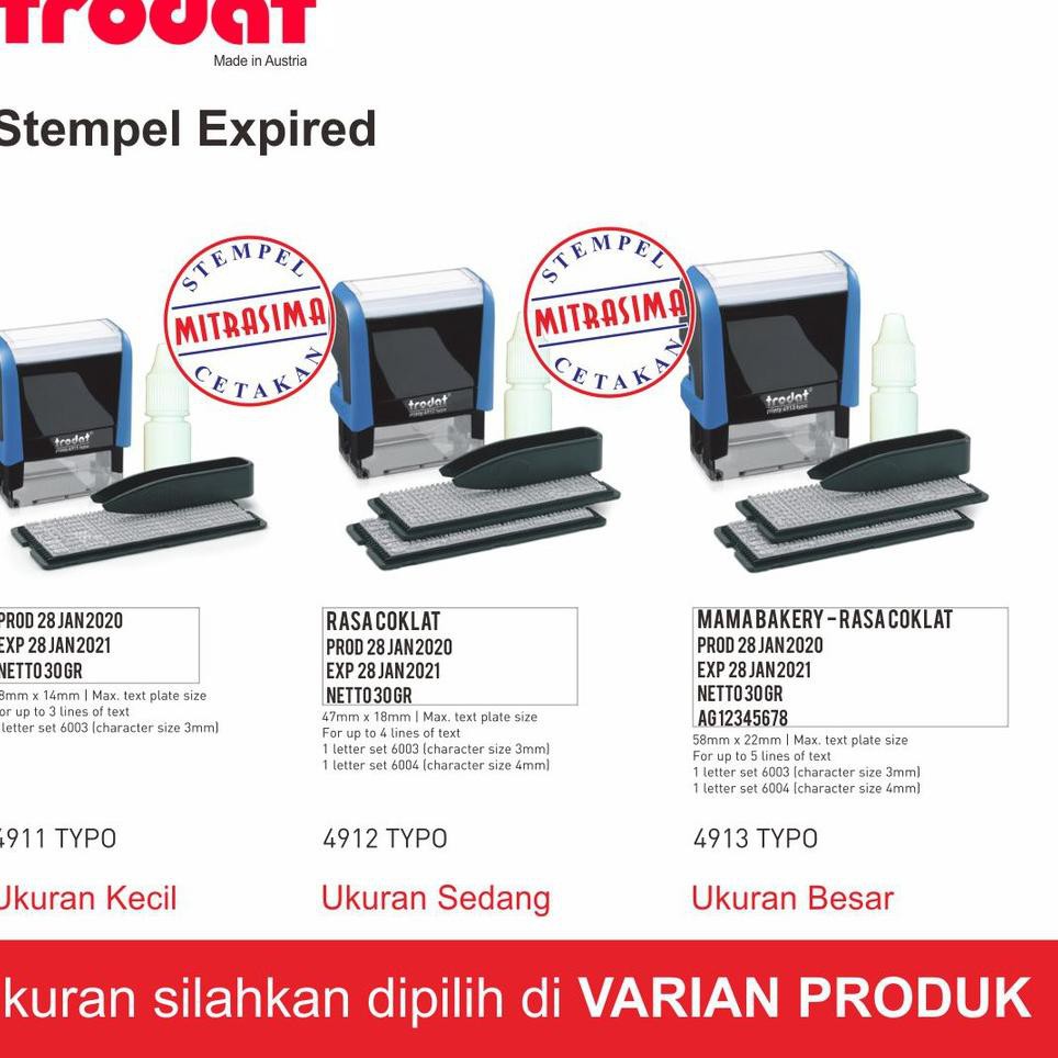 Jual Ready EGYLI Stempel EXPIRED dengan kode produksi atau format lain ...