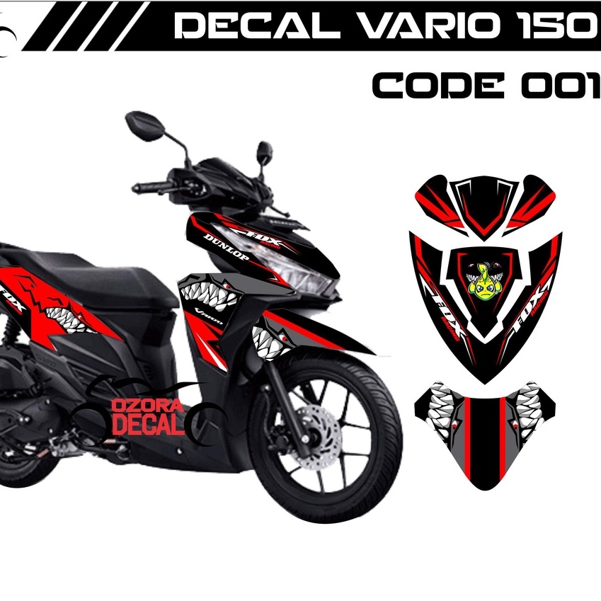 Jual Custom Sticker Decal Motor Vario Wrapping Stiker full body