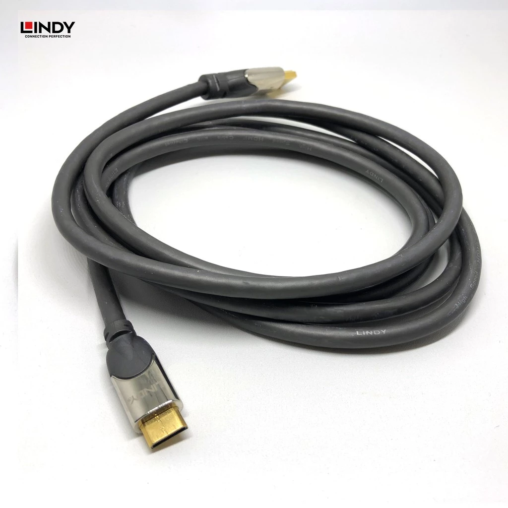 Kabel Mini HDMI to HDMI LINDY 3M HDMI 2.0 with Ethernet 4K Cable ARC 41438