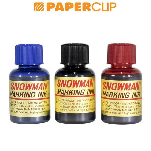 INK MARKER SNOWMAN PERMANENT RED (3)