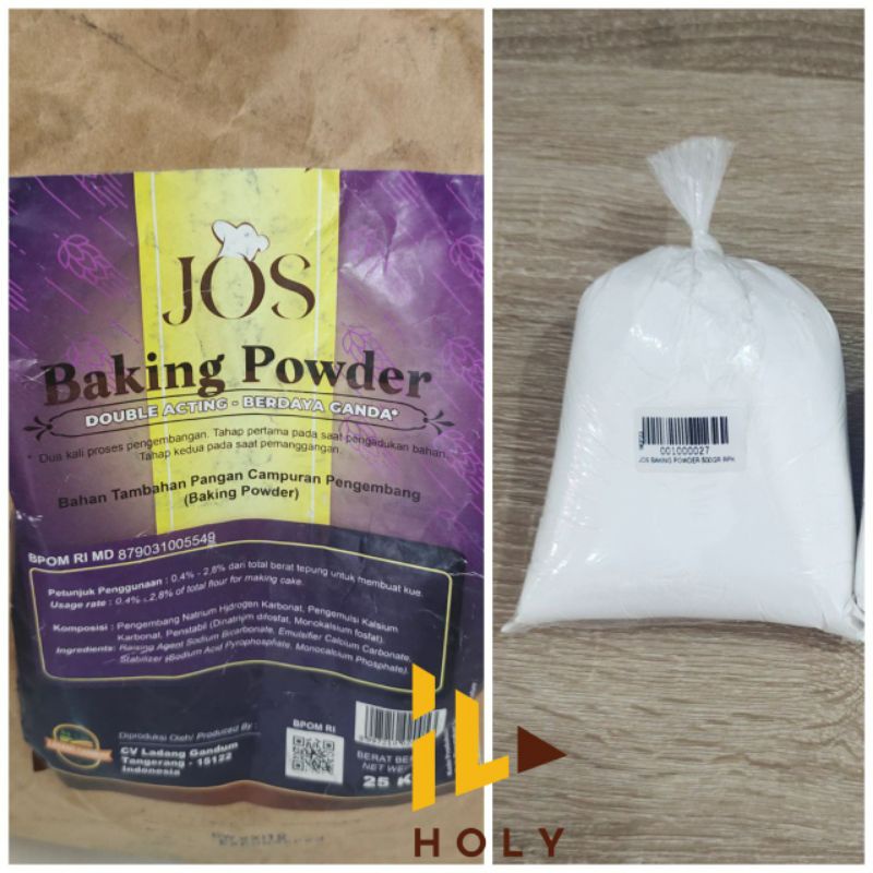 Jual Jos Baking Powder Double Acting (250gr) Repack Shopee Indonesia