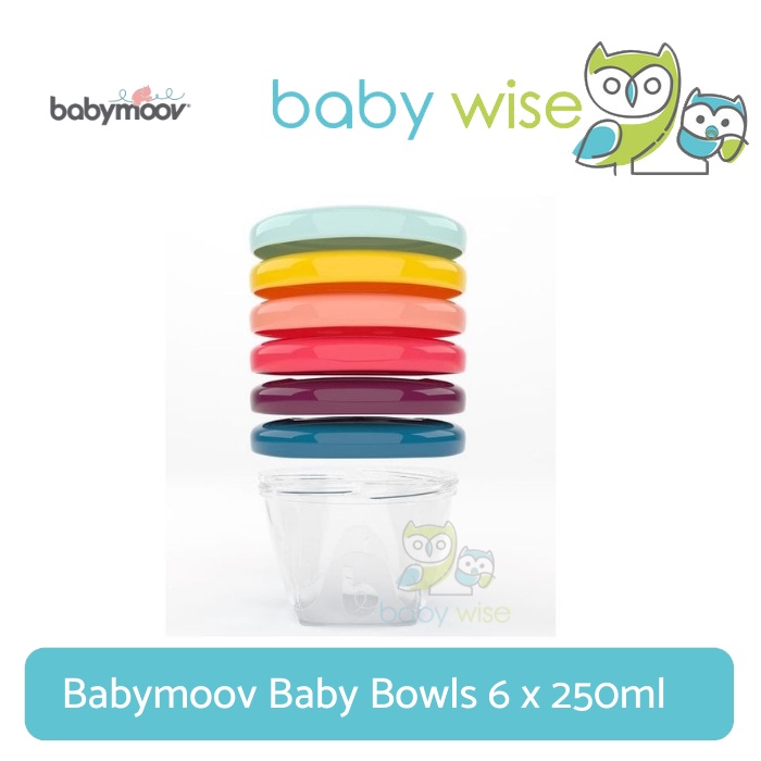 Babymoov Babybols Set 6 Vasetti Pappe - 250ml Ermetici E Graduati - Foto 7