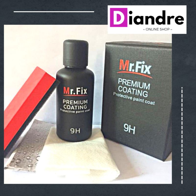 Jual MR FIX PREMIUM COATING 9H 30ML / NANO CERAMIC COATING PREMIUM 9H ...