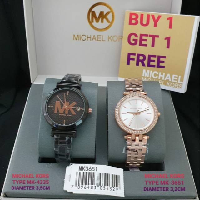 Jual Michael Kors 3651 buy 1 get 1 free Shopee Indonesia
