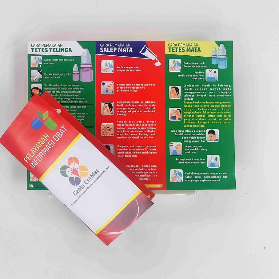 Jual Berkualitas Leaflet Brosur Pelayanan Informasi Obat Brosur