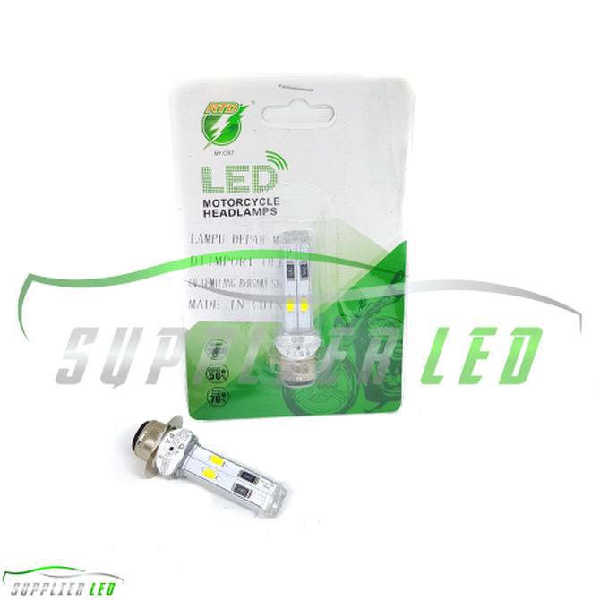 Jual Lampu Utama Led Motor Bebek Matic Skutik Socket H6 Rtd 4 Sisi Pnp ...