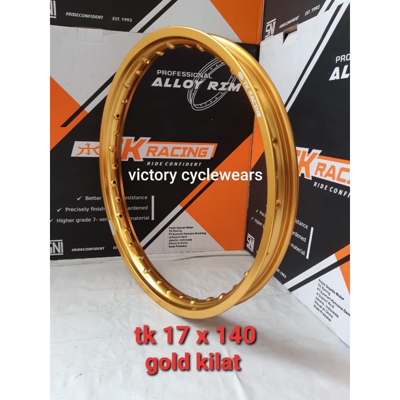 Jual VELG TK RACING 17 x 140 KILAT HARGA PER 1 PCS ( SATUAN ) ORIGINAL ...