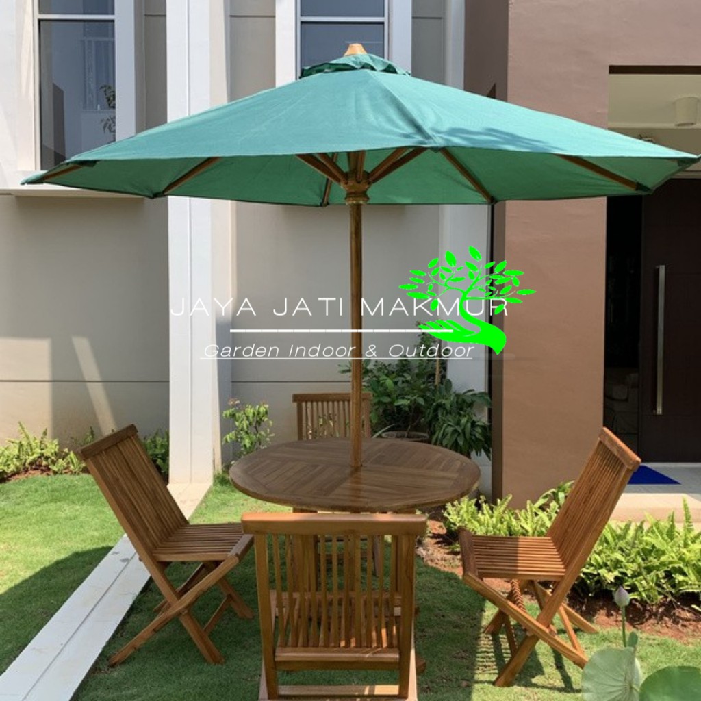 Jual Tenda Meja Payung Cafe Taman Set Kursi Meja Payung Outdoor Taman Cafe Shopee Indonesia