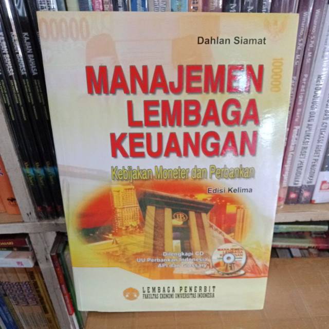 Jual Buku Manajemen Lembaga Keuangan Kebijakan Moneter Dan Perbankan ...