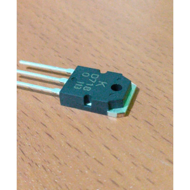 Jual 1 buah TRANSISTOR 2SD718 2SD 718 D718 silicone NPN power ...