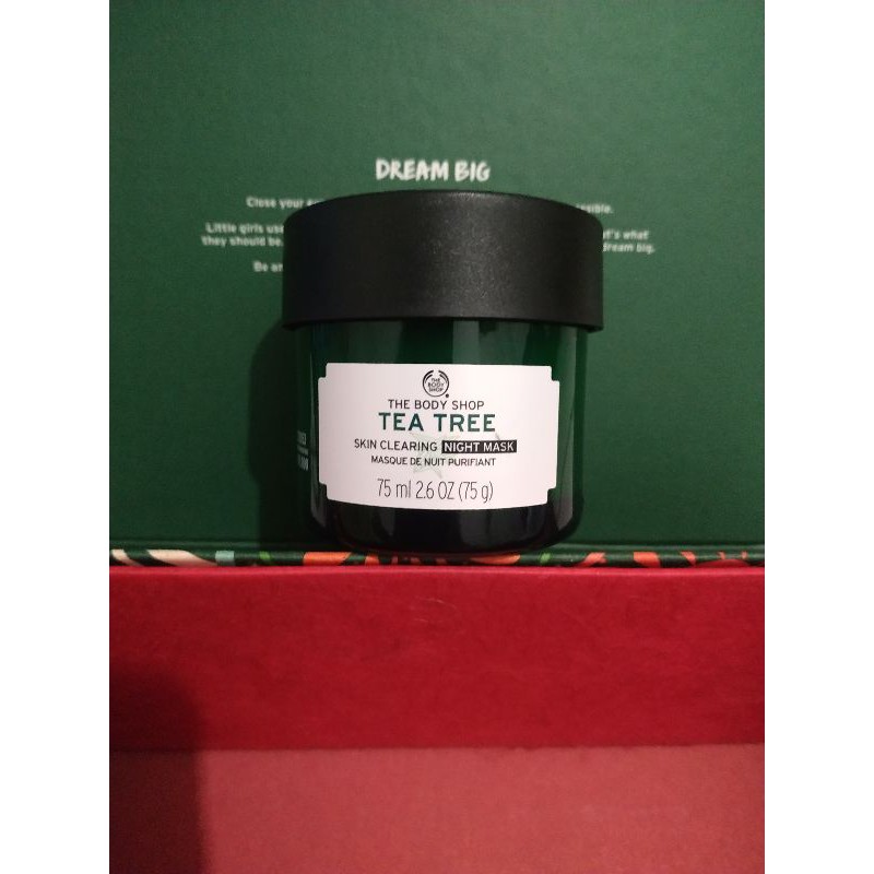 Jual body shop night mask tea tree Shopee Indonesia
