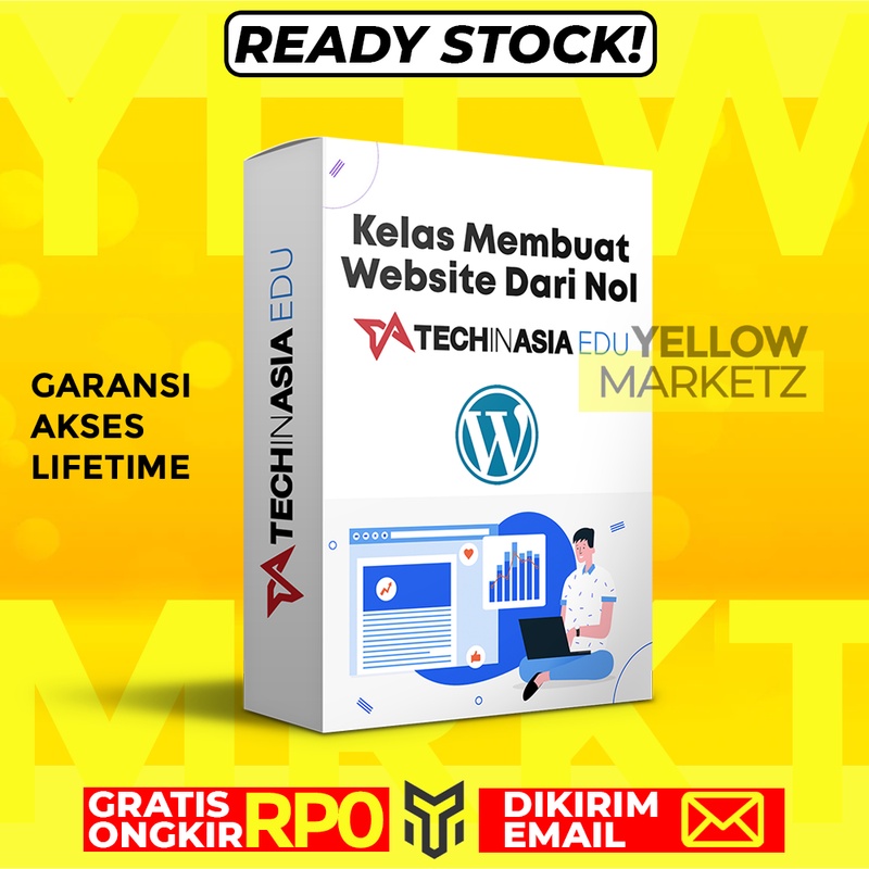 Jual Kelas Membuat Website Dari Nol Materi Video Pembelajaran Shopee Indonesia 2930