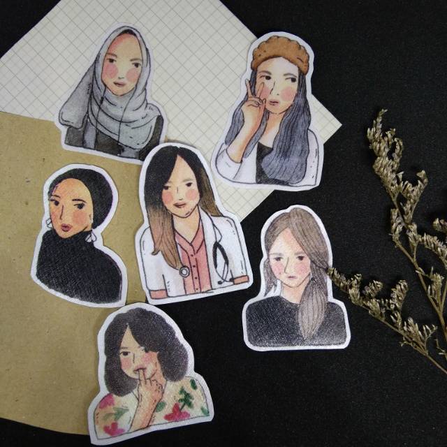Jual Sticker waterproof custom 1 buah | Shopee Indonesia