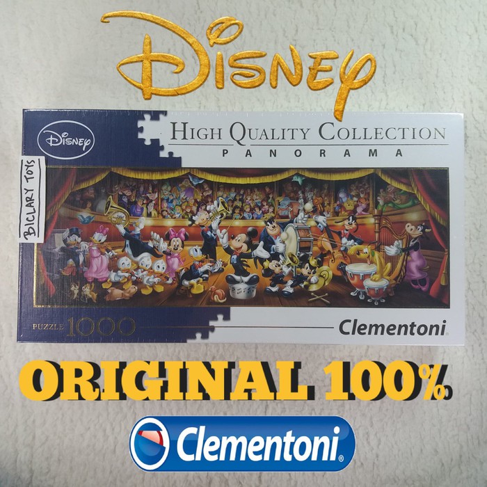 Jual ORI Clementoni Puzzle Disney Panorama Mickey Mouse Orchestra ...