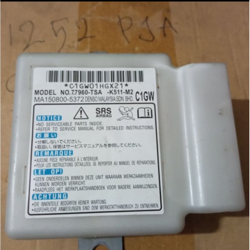 Jual modul SRS airbag Honda Brio original Shopee Indonesia