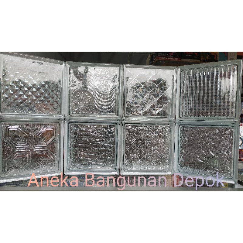 Jual Glass Block Dinding Merk Mulia Blok Kaca Roster Kaca Via Grabgo Send Shopee Indonesia 7837