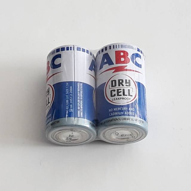 Jual Baterai abc biru ukuran tanggung R14C | Shopee Indonesia