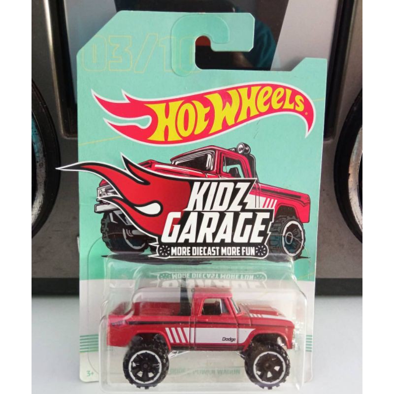 Hot Wheels Premium 2017 - Dodge Power Wagon Pick-up, Carte US, Blister Non Ouvert (ref 4907)