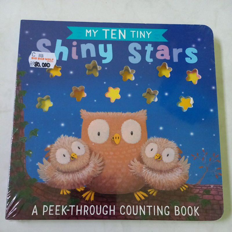 Jual Buku Anak BBW | Board book My Ten Tiny Shiny Stars | A peek ...