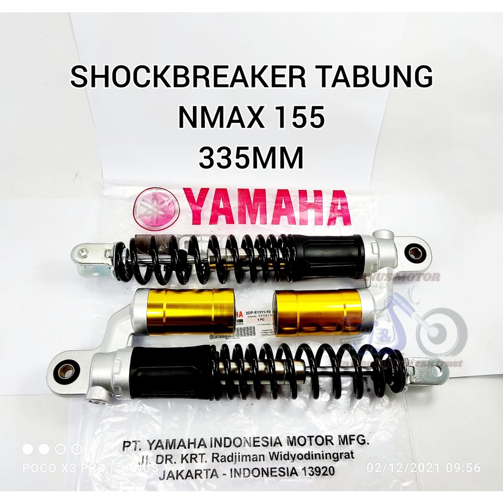 Jual SHOCKBREAKER TABUNG BELAKANG NMAX 155 CC 335MM KUALITAS ORIGINAL ...