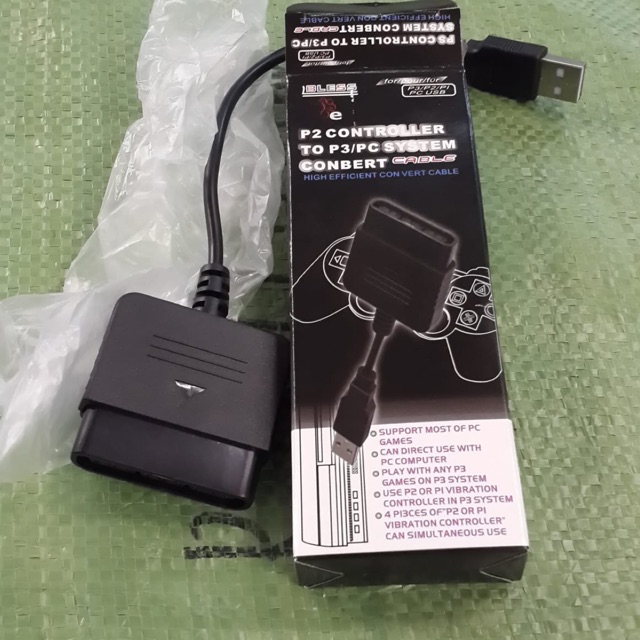 Jual Converter stik ps2 ke ps3 /konverter stik single dragon ps3/usb
