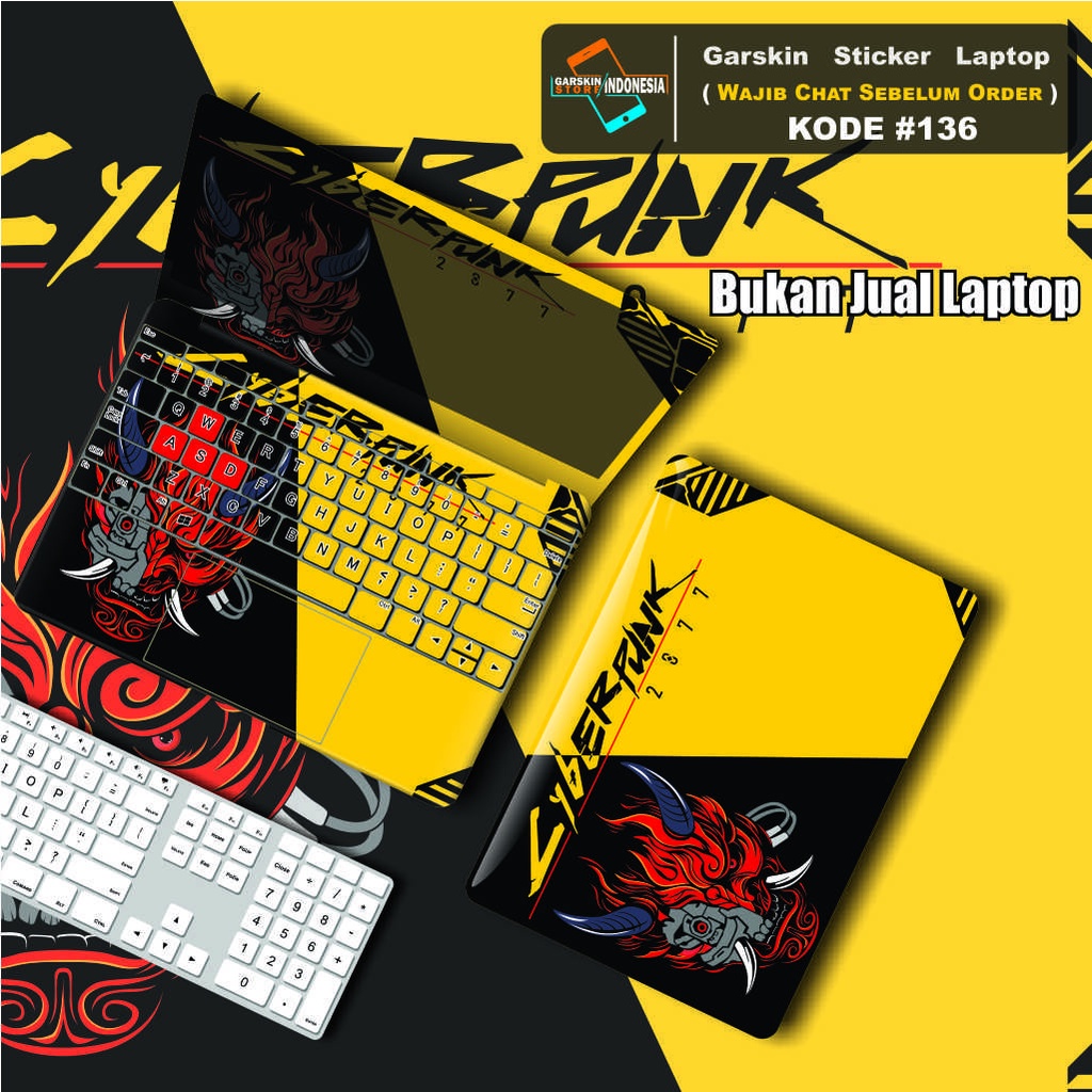 Jual Original Garskin Laptop Full Body Bisa Untuk Semua Laptop Silahkn Chat Sebelm Order Motif 