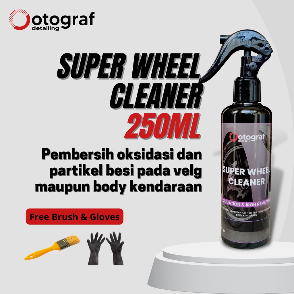 Jual Super Wheel Cleaner Iron Remover Velg Polish Pembersih Velg