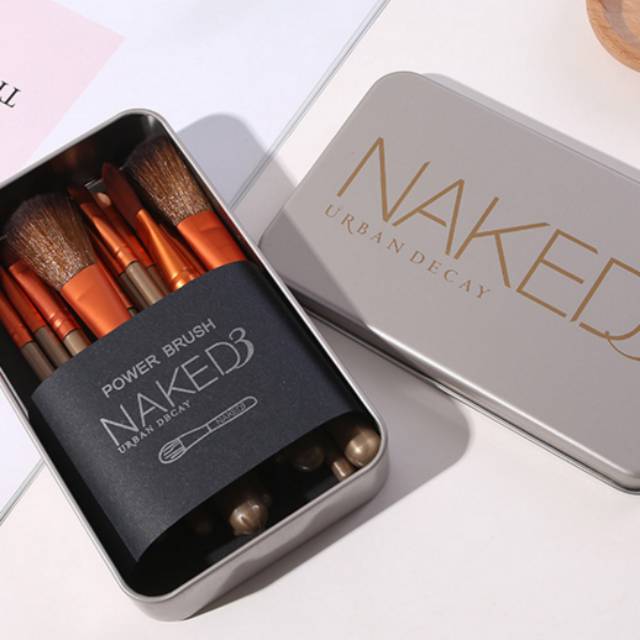 Jual Imura Kuas Naked Isi Pcs Make Up Brush Naked Shopee