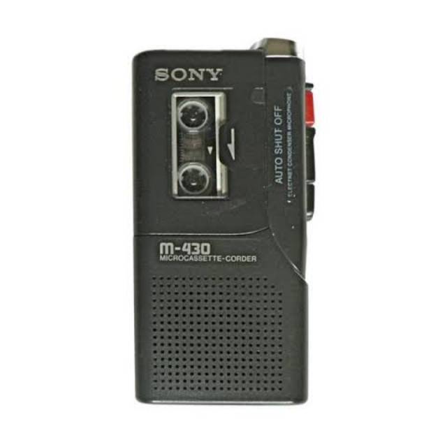 Jual SONY MICRO CASSETTE M 430 M430 VOICE RECORDER ALAT PEREKAM SUARA