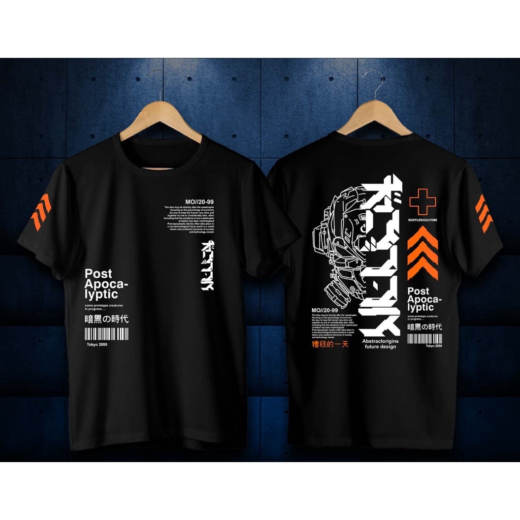 Jual Sigai KAOS TSHIRT ATASAN PRIA / KAOS CYBERPUNK APOCALYPTIC /KAOS