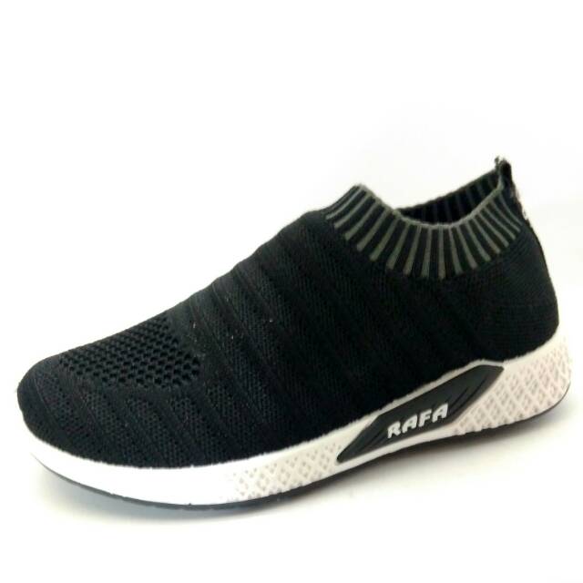 Jual Sepatu RAFA MIYABI(hitam abu) | Shopee Indonesia