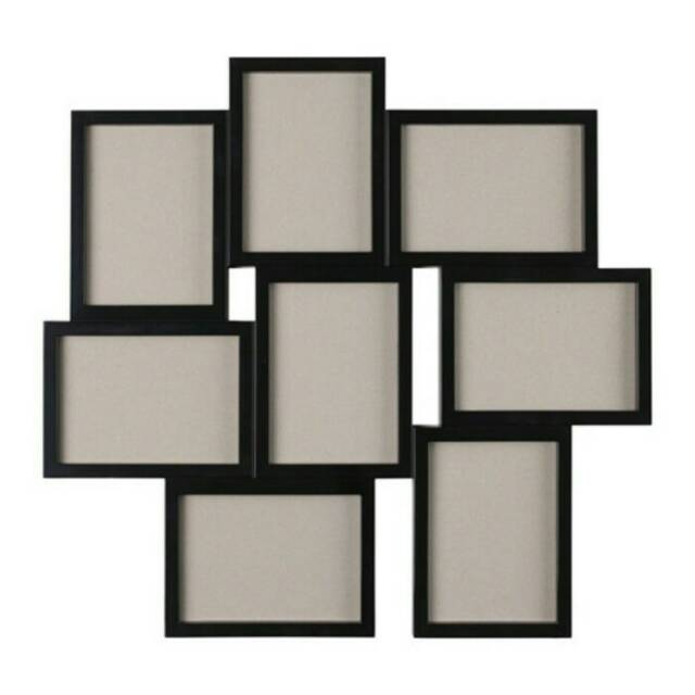 Jual IKEA Vaxbo Frame/Bingkai Kolase 8 Foto Hitam Shopee Indonesia