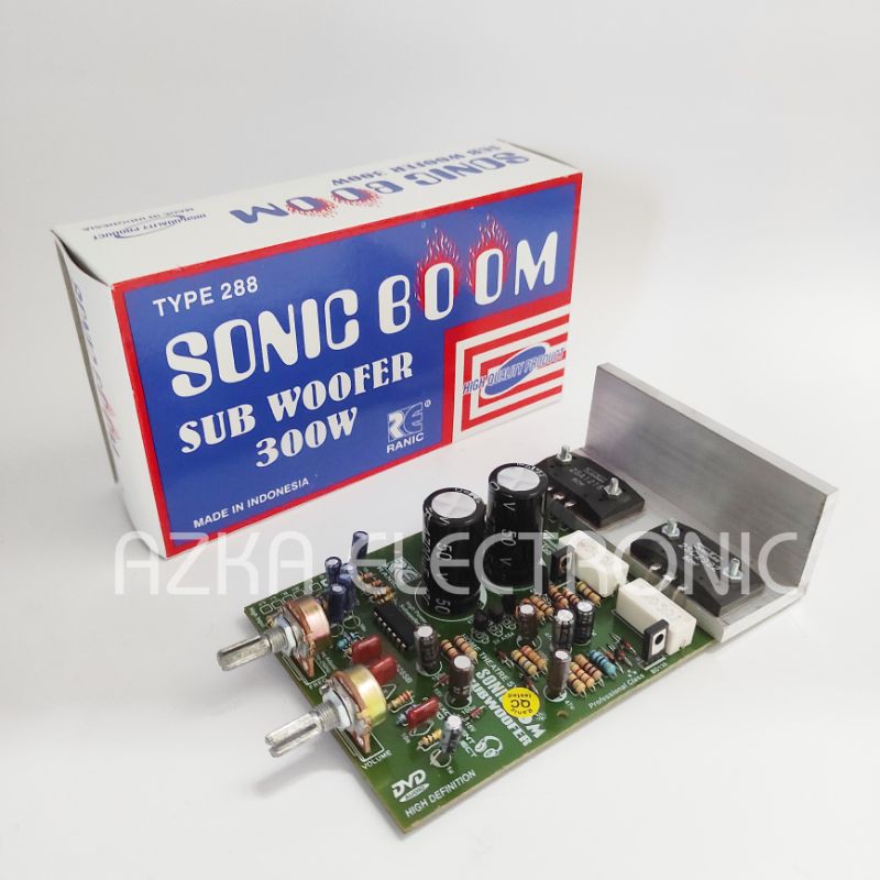 Sonic sales boom subwoofer