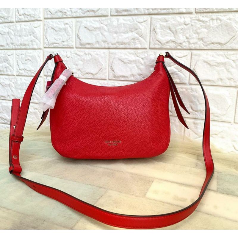 Jual Kate Spade Lake Medium Crossbody Hot Chili Shopee Indonesia
