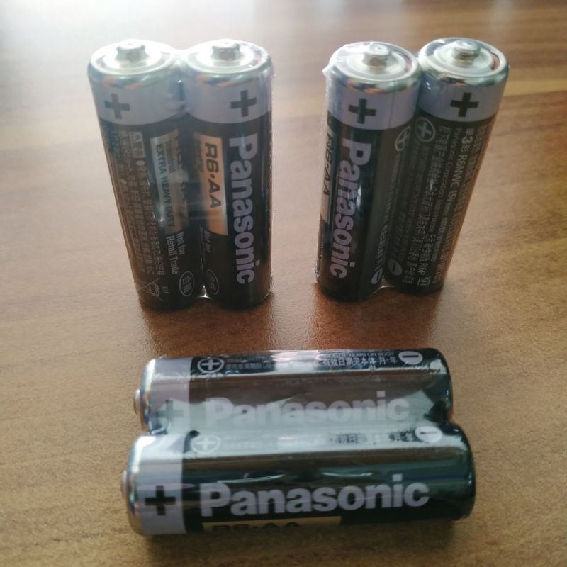 Jual Batrei Panasonic R6-AA / Battery Panasonic AA 2Pcs Original ...