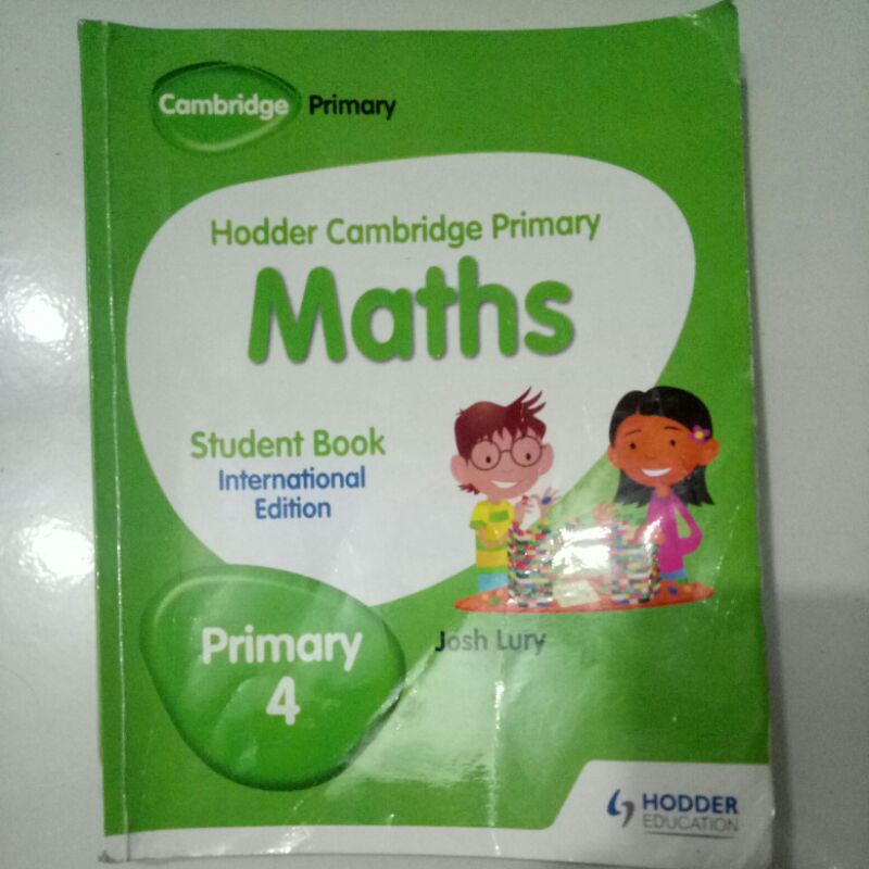 Jual Maths Primary 4 student book Cambridge Hodder | Shopee Indonesia