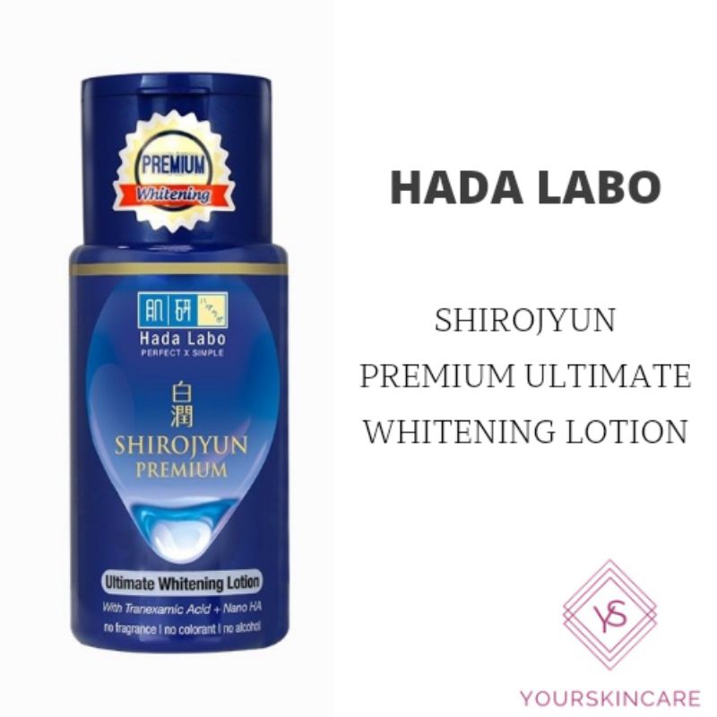 Jual Hada Labo Shirojyun Premium Ultimate Whitening Lotion 100ml